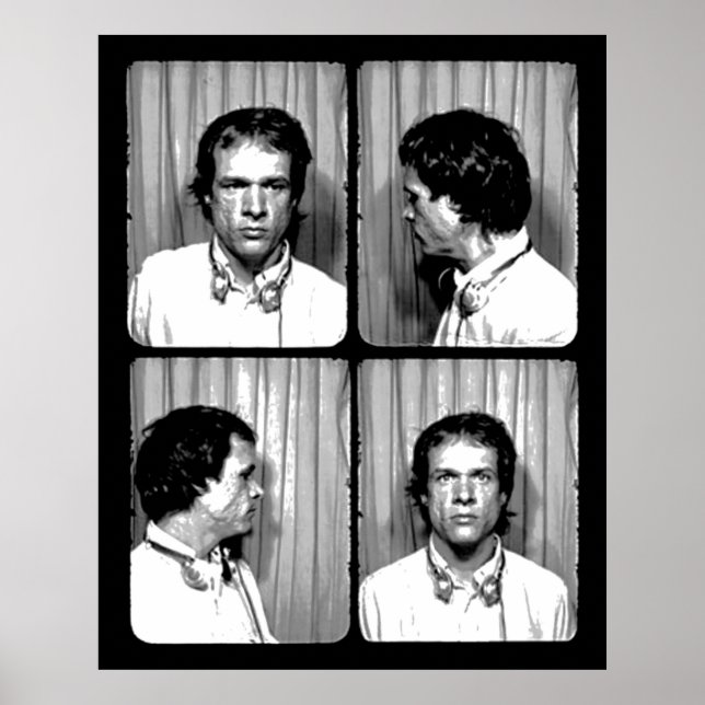 Affiche mugshot d'arthur russell (Devant)