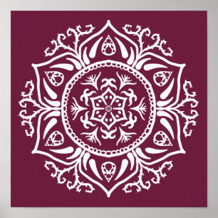 Affiche Mulberry Mandala