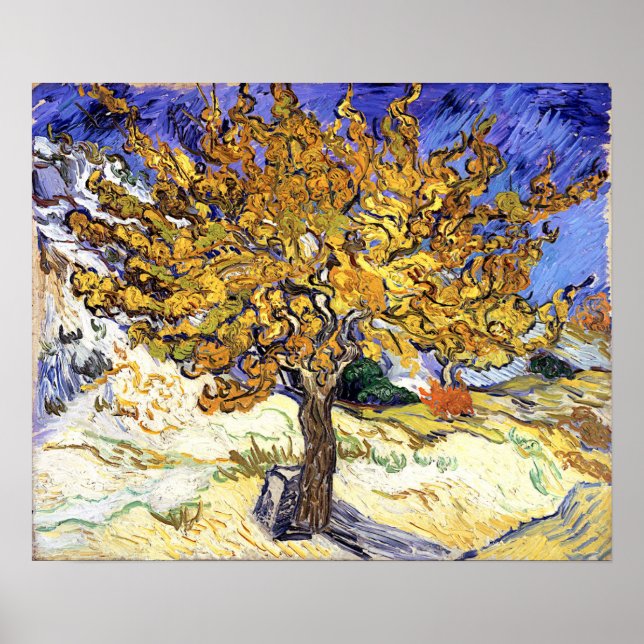 Affiche Mulberry Tree, Vincent van Gogh (Devant)
