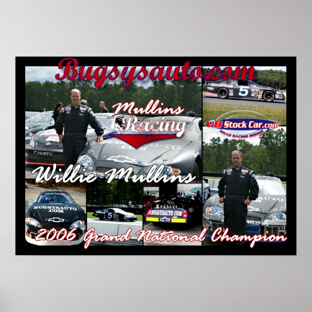Affiche Mulling Racing Collage (Devant)