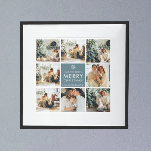 Affiche Multi Holiday Photos   Merry Christmas   Gift