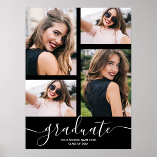 Affiche Multi Photo Graduation Party