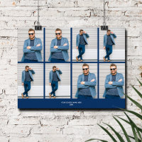 Multi Photo Navy Blue