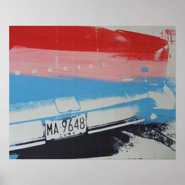 Affiche Multicolour fender (Devant)