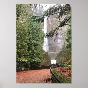 Affiche Multnomah Falls