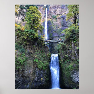 Affiche Multnomah Falls