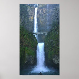 Affiche Multnomah Falls