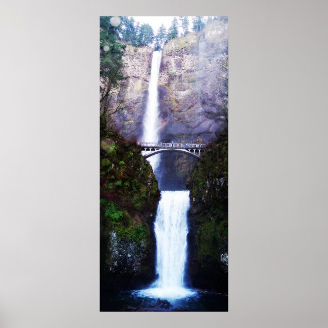 Affiche Multnomah Falls Imprimer (Devant)