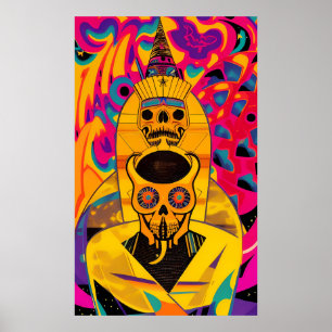 Affiche Mummicide Négatif - Ken Gage Surreal Art