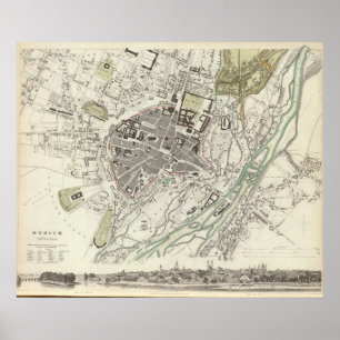 Affiche Munich Muenchen