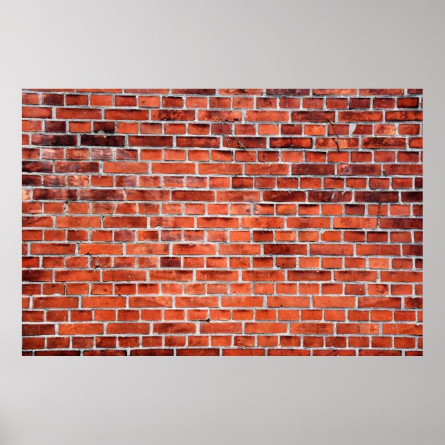 Affiche Mur Brown en brique (Devant)