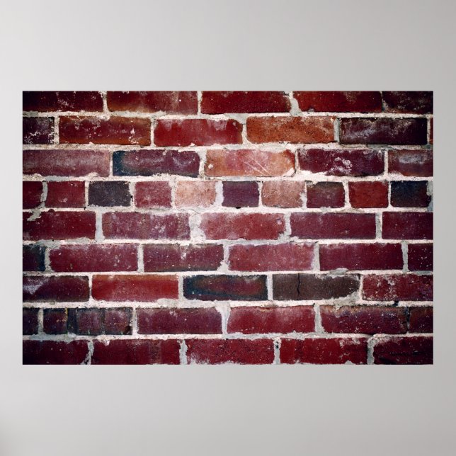 Affiche Mur Brown en brique (Devant)