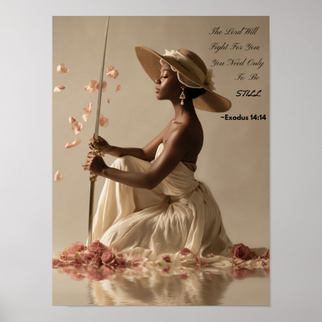 Affiche Mur chrétien Art- Décor maison (Devant)