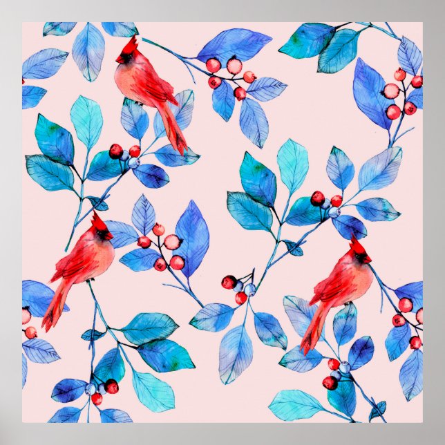 Affiche Mur de briques roses utilisé pour background abstr (Devant)