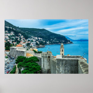 Affiche Mur de Dubrovnik