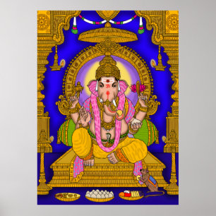 Affiche Mur de Ganesha