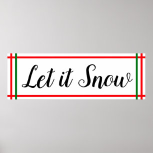 Affiche Mur de Noël