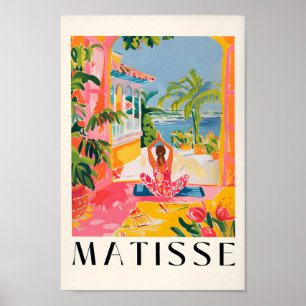 Affiche Mur de yoga, Décor de plage, Mur de méditation,