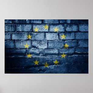Affiche Mur du pavillon de l'UE