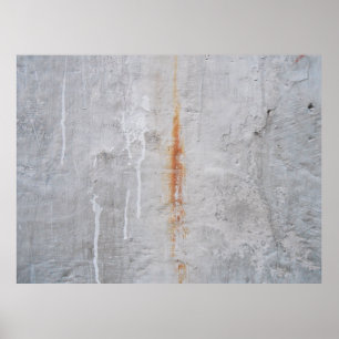 Affiche Mur en béton gris