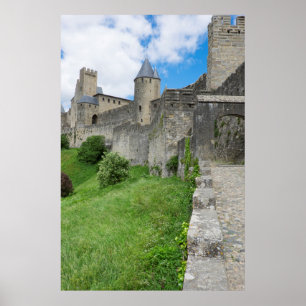 Affiche Mur fortifié de Carcassonne