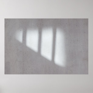 Affiche Mur peint en blanc