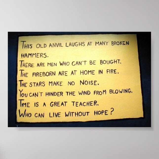 Affiche Mural (Devant)