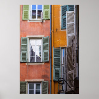 Affiche murale colorée