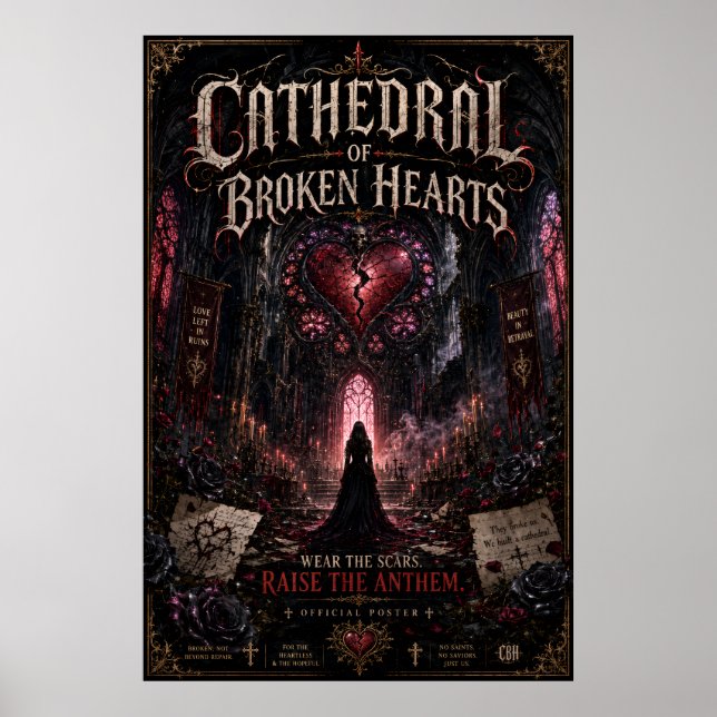 AFFICHE MURALE DE LA CATHÉDRALE (Devant)