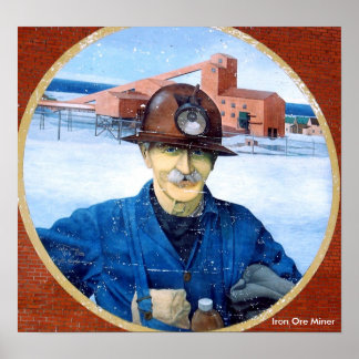 Affiche murale pour mineurs de Terre-Neuve