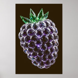 Affiche Mûre Cristal — Crystal Harvest
