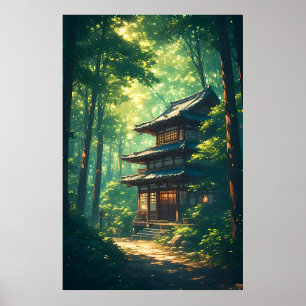 Affiche Murmures de la forêt : une retraite japonaise cach