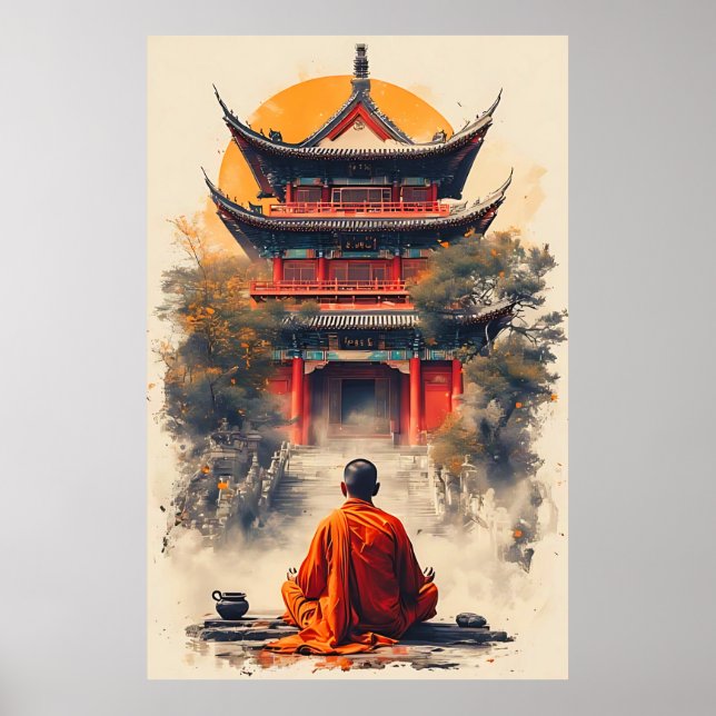 Affiche Murmures de la Pagode (Devant)