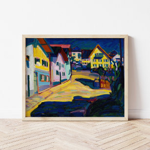 Affiche Murnau, Burggrabenstrasse 1   Kandinsky