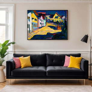 Affiche Murnau, Burggrabenstrasse 1, Kandinsky