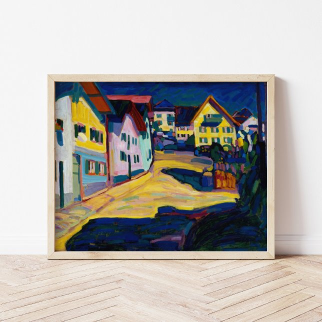 Affiche Murnau, Burggrabenstrasse 1 | Kandinsky (Créateur téléchargé)