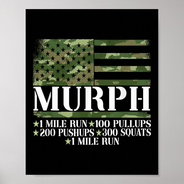 Affiche Murph Memorial Day Workout (Devant)
