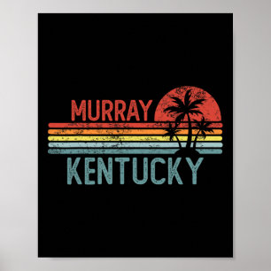 Affiche Murray Kentucky Drôle Voyage en ville Maison Roots