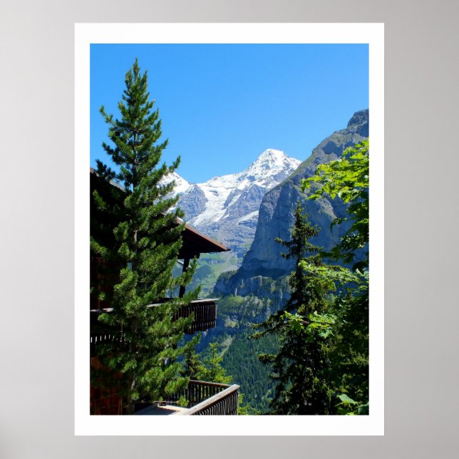 Affiche Murren en Suisse (Devant)