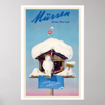 Mürren Oberland bernois Suisse Ski vintage