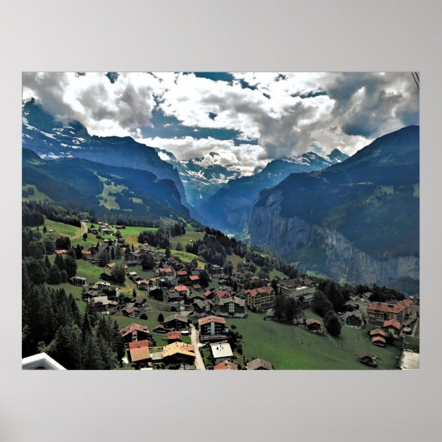Affiche Murren Village (Devant)