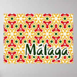Affiche Murs de rue de Malaga 1