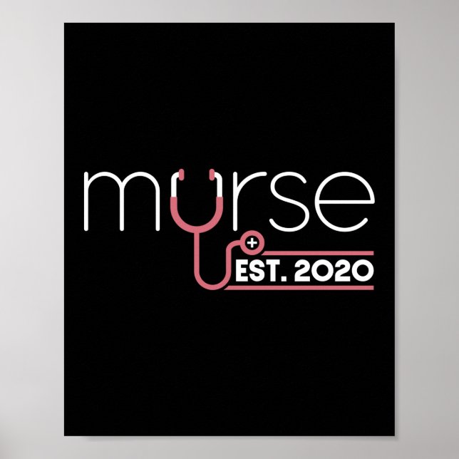 Affiche Murse Établi 2020 Drôle Murse Homme Infirmière Hom (Devant)