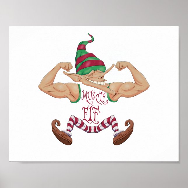Affiche Muscle Elf (Devant)