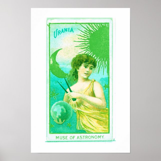 Affiche Muse de l'astronomie, Uranie, Imprimer l'affiche (Devant)