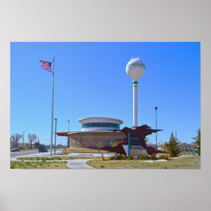 Affiche Musée Big Well, Greensburg, Kansas