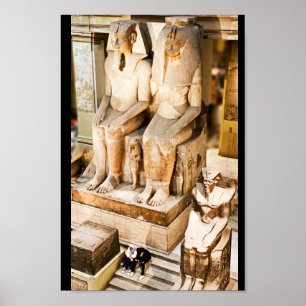 Affiche Musée du Caire des Antiquités égyptiennes