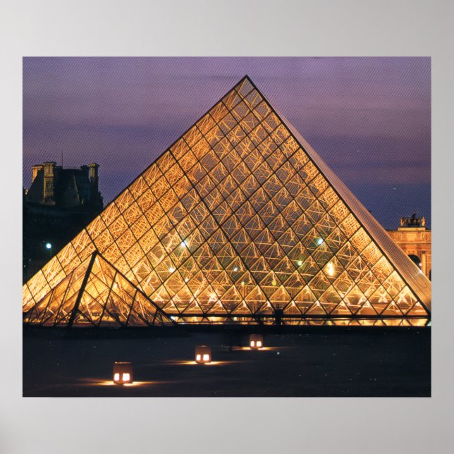 Affiche Musée du Louvre (Devant)