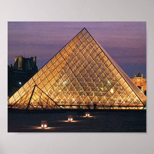 Affiche Musée du Louvre (Devant)