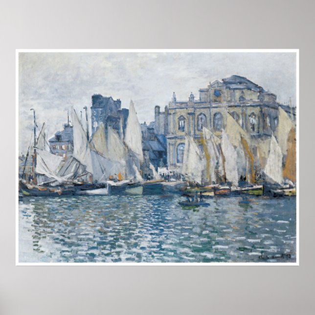 Affiche Musée La Havre par Monet (Devant)